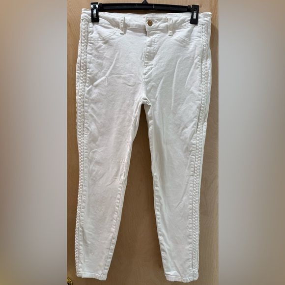 Joes Jean Charlie High Rise Ankle Skinnies with Braided Seams - Picture 1 of 15